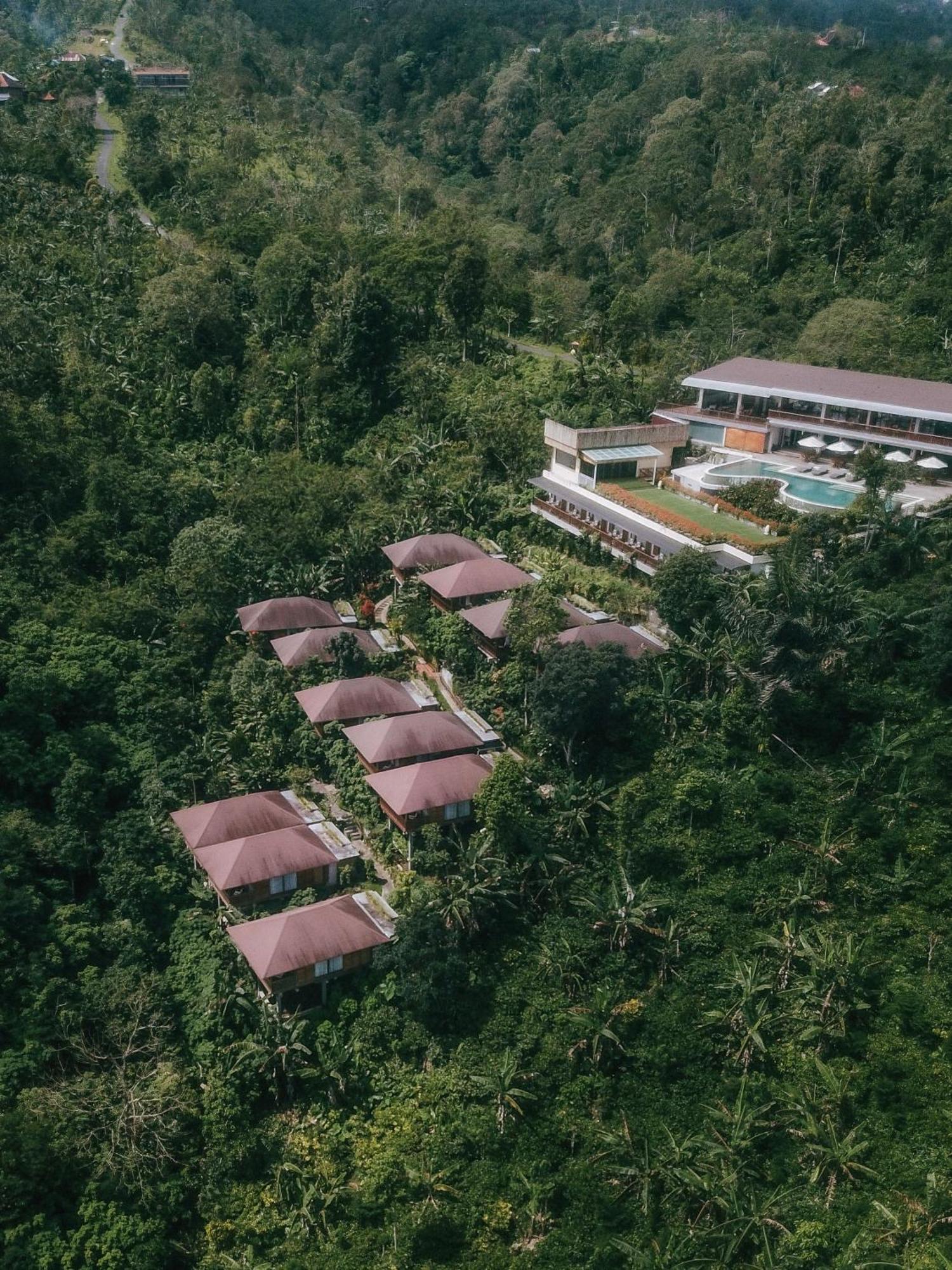Giriwood Hotel & Villa Munduk エクステリア 写真